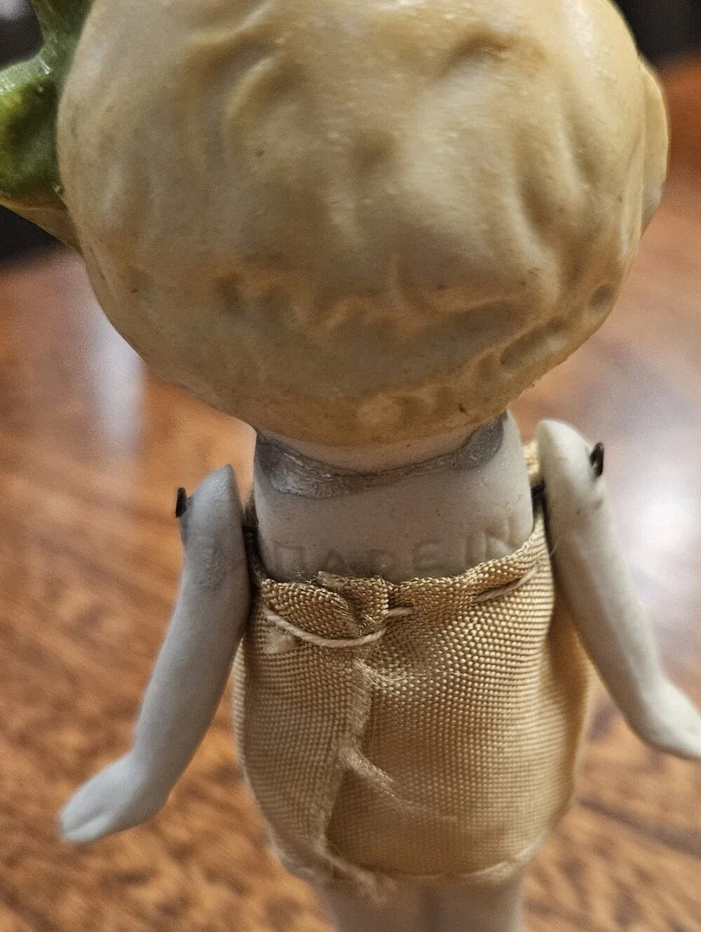 Vintage (1920s-30s) Japanese  All-Bisque Flapper/Goggly Eye 5